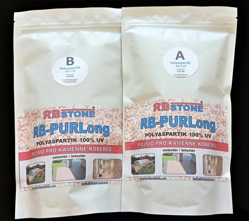 Pojivo pro kamenný koberec RB Stone - RB-PURLong  100 % UV