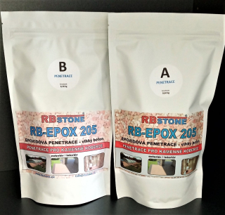 Penetrace na vlhký beton pro kamenný koberec RB Stone - RB-EPOX 205